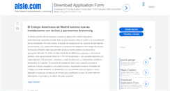 Desktop Screenshot of aislo.com